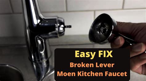 how to tighten a moen kitchen faucet|DIY: Tightening a loose Moen kitchen faucet handle